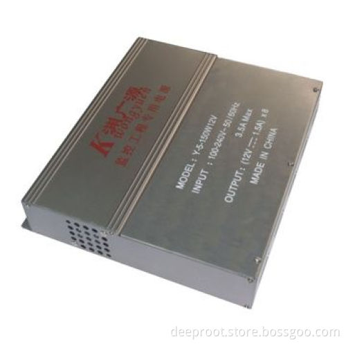 12V/12A 144W Centralized CCTV Power Supply with Adjustable Voltage and 8-channel Output